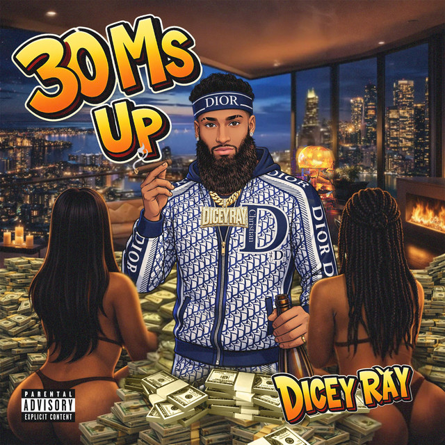 30 Ms Up single cover artwork by Dicey Ray